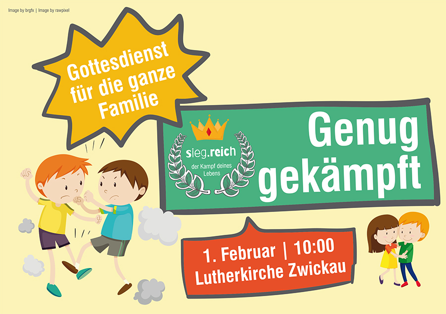 Genug gek&auml;mpft &ndash; Familiengottesdienst