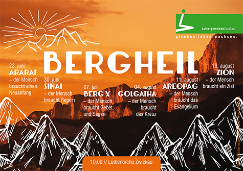 „BERGHEIL“ | 23. Juni bis 18. August 2019