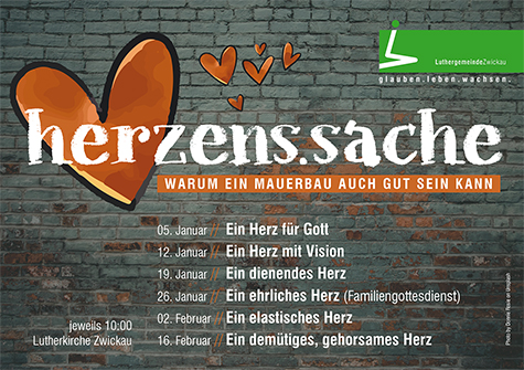 „herzens.sache“ | 5. Januar bis 16. Februar 2020