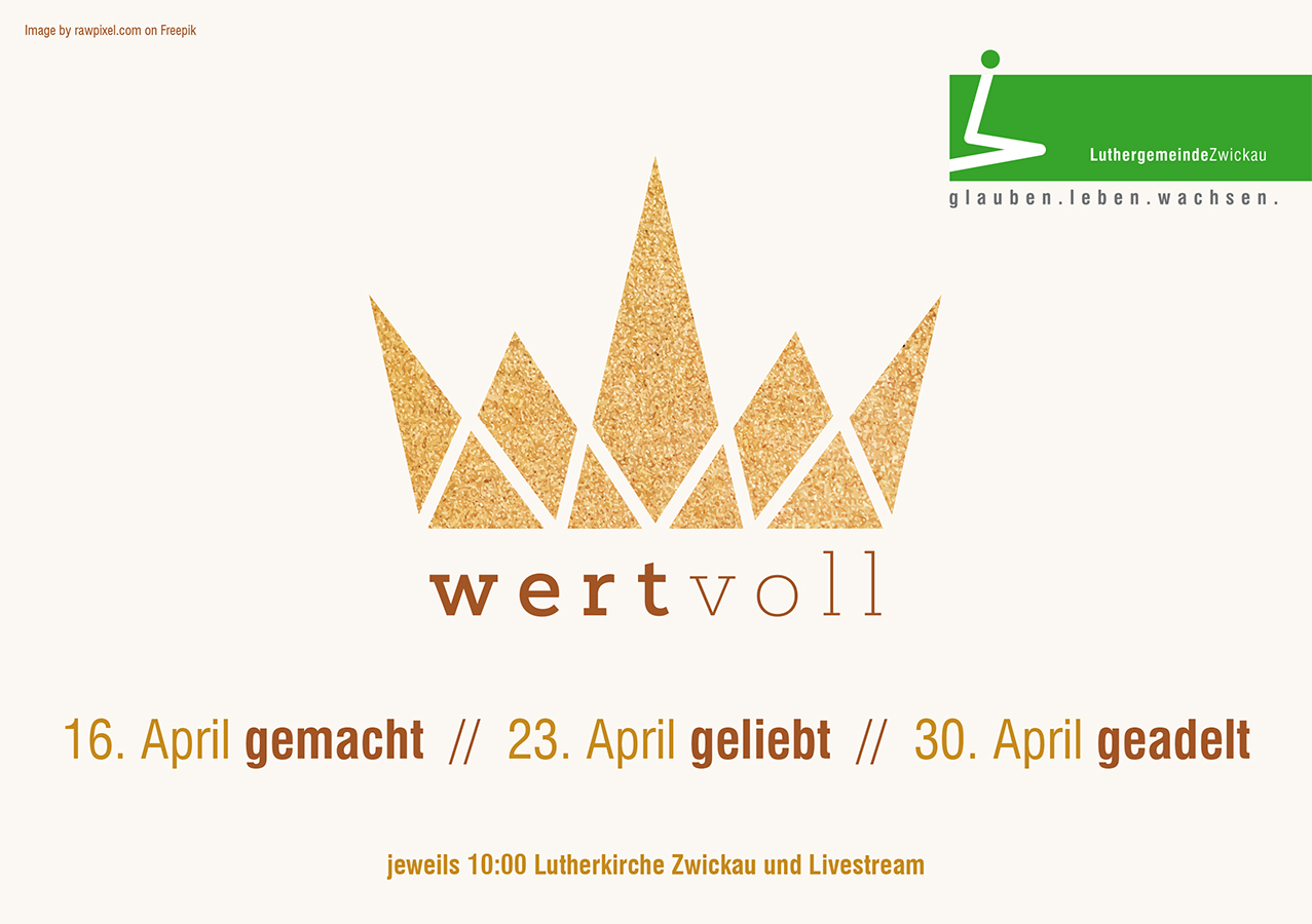 „wert.voll“ | 16. bis 30. April 2023