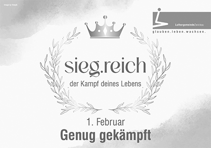 sieg.reich &ndash; Genug gek&auml;mpft