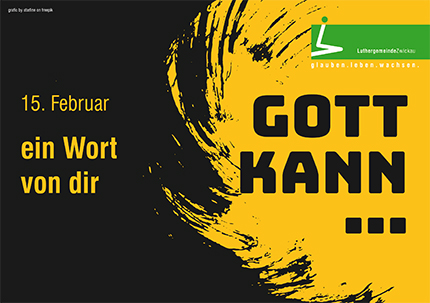 gott kann... – ein Wort von dir