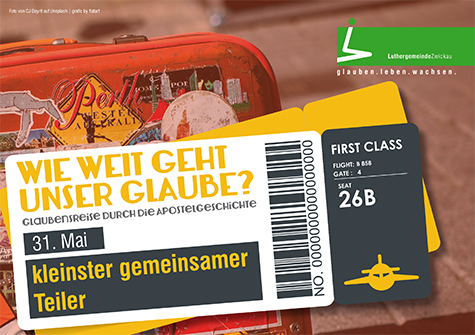 Wie weit geht unser Glaube &ndash; kleinster gemeinsamer Teiler