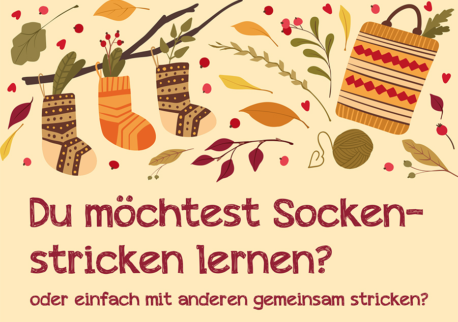 Sockenstricken im lebens.raum