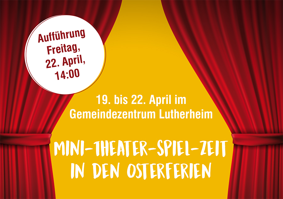 Mini-Theater-Spiel-Zeit