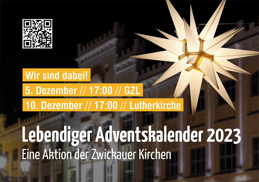 Lebendiger Adventskalender der Zwickauer Kirchen