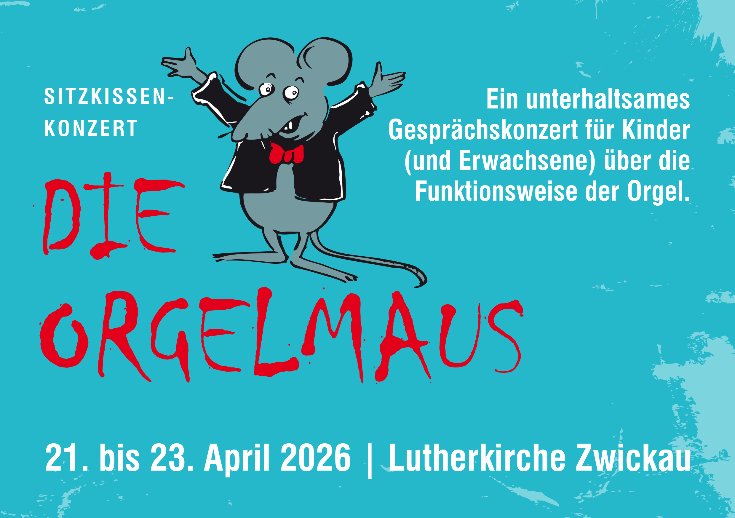 Sitzkissenkonzert Die Orgelmaus